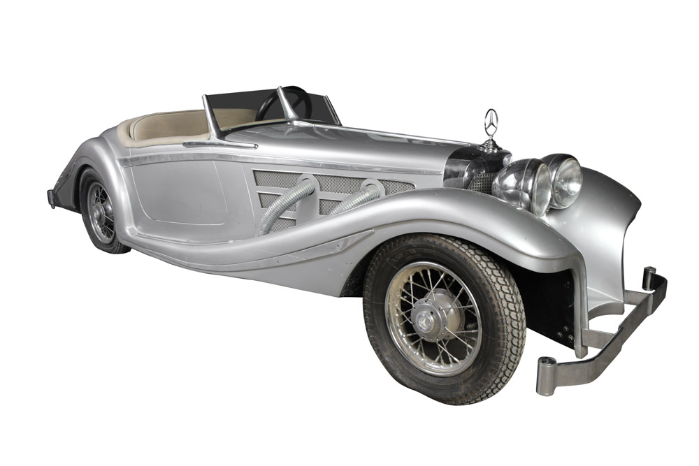 Custom Made Miniature Mercedes-Benz Roadster Car