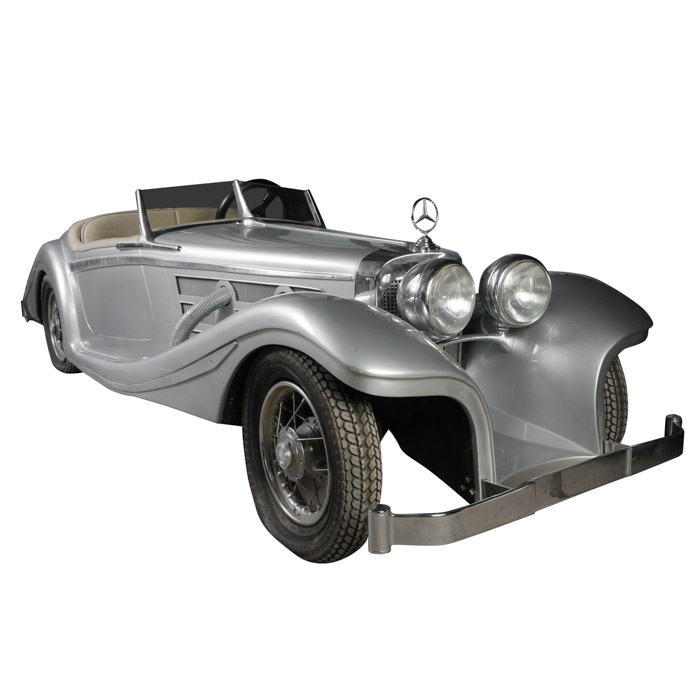 Custom Made Miniature Mercedes-Benz Roadster Car