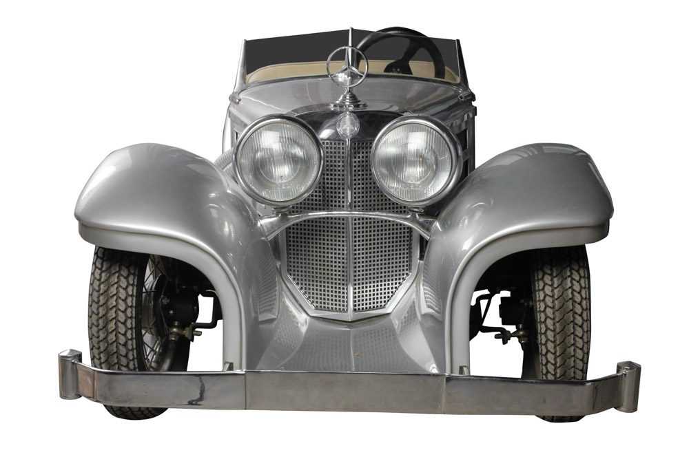 Custom Made Miniature Mercedes-Benz Roadster Car