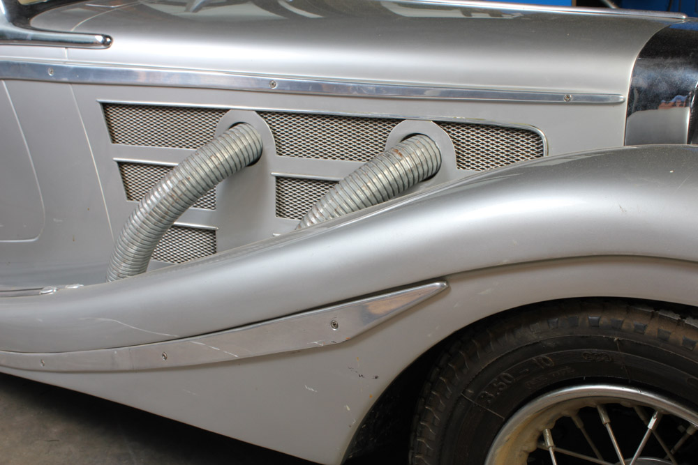 Custom Made Miniature Mercedes-Benz Roadster Car