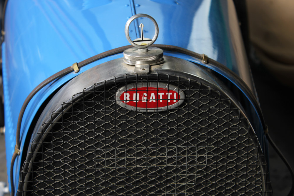 Blue Bugatti T-35 Cyclekart