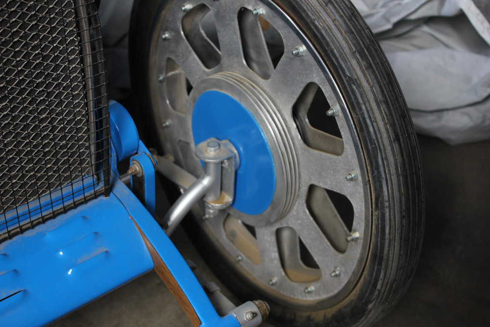 Blue Bugatti T-35 Cyclekart