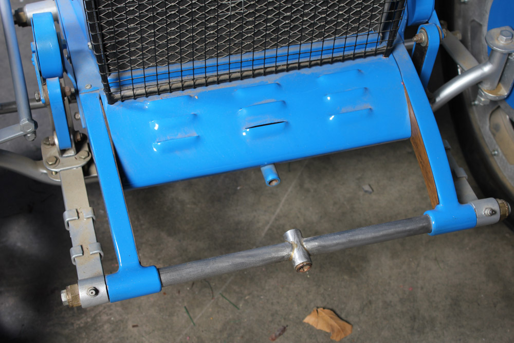 Blue Bugatti T-35 Cyclekart