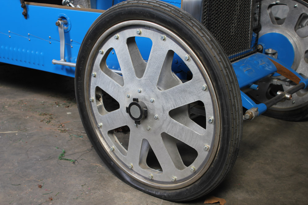 Blue Bugatti T-35 Cyclekart