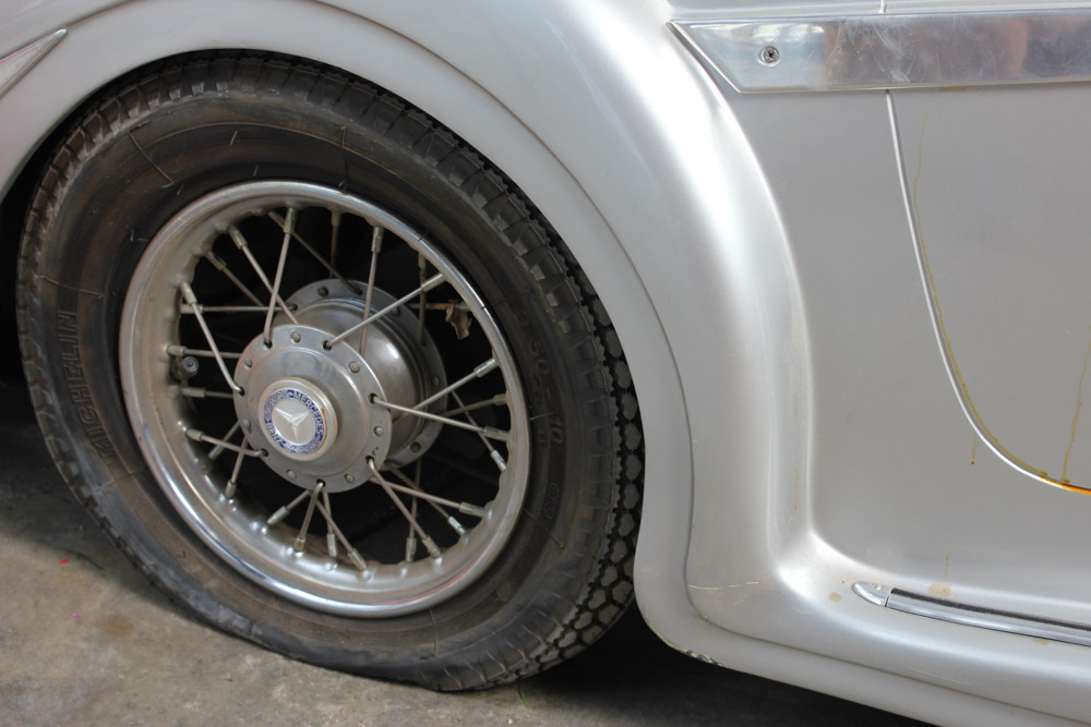 Custom Made Miniature Mercedes-Benz Roadster Car