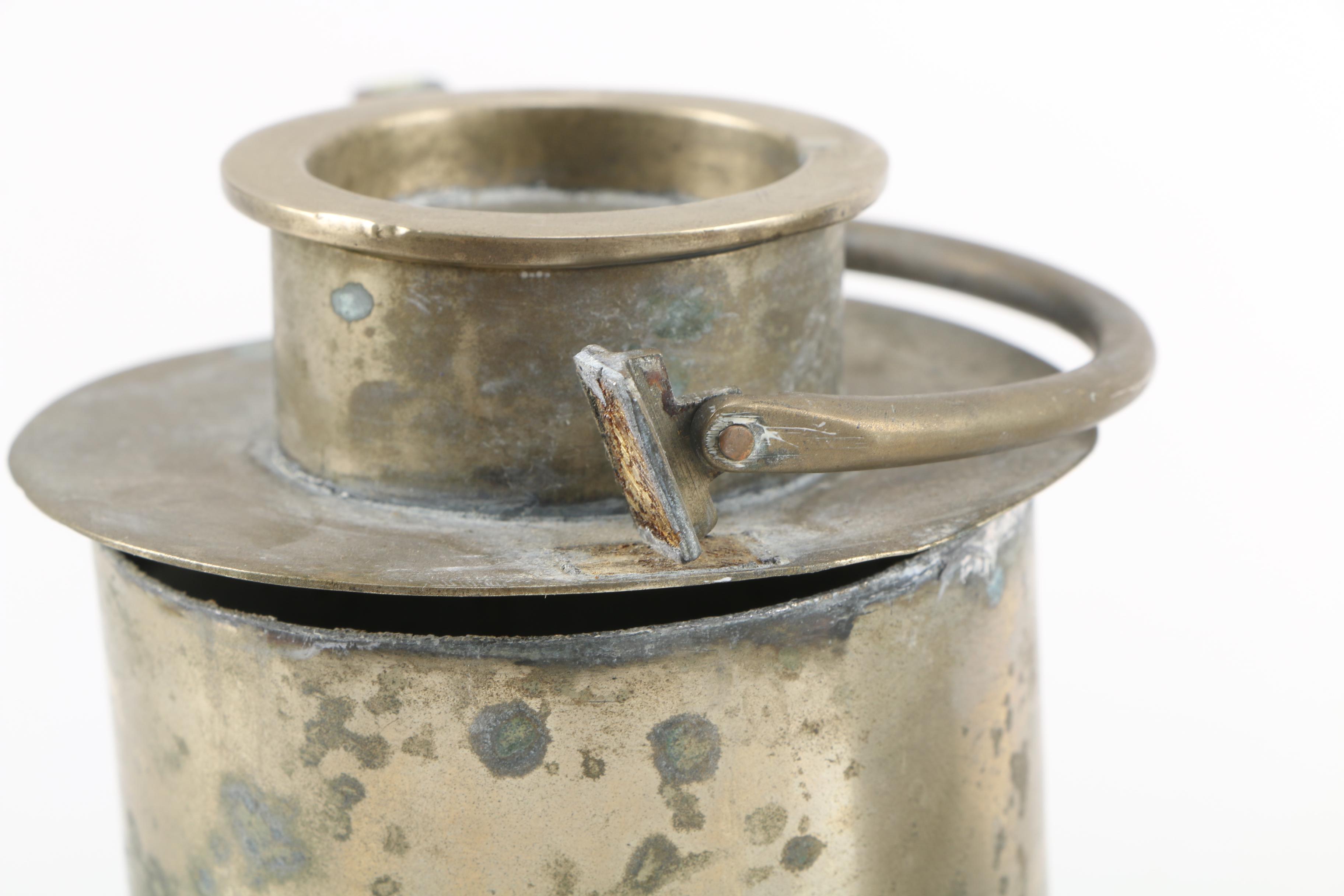 Vintage Japanese Teapot and Chased Brass Serving Dish