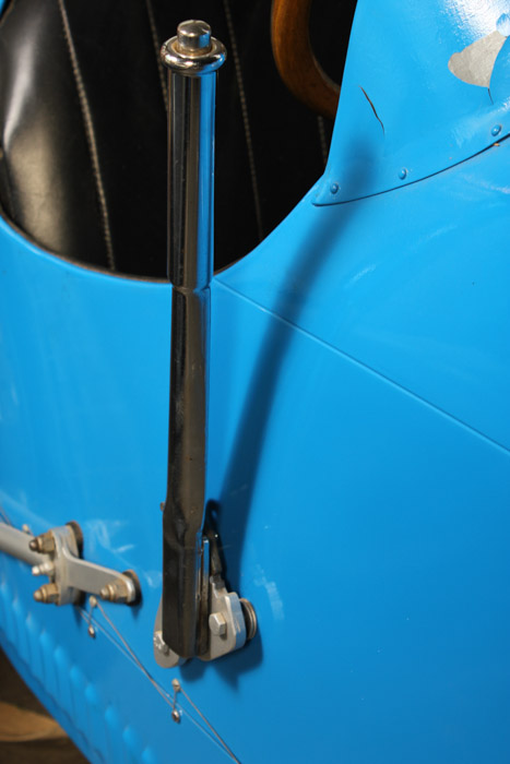 Blue Bugatti T-35 Cyclekart