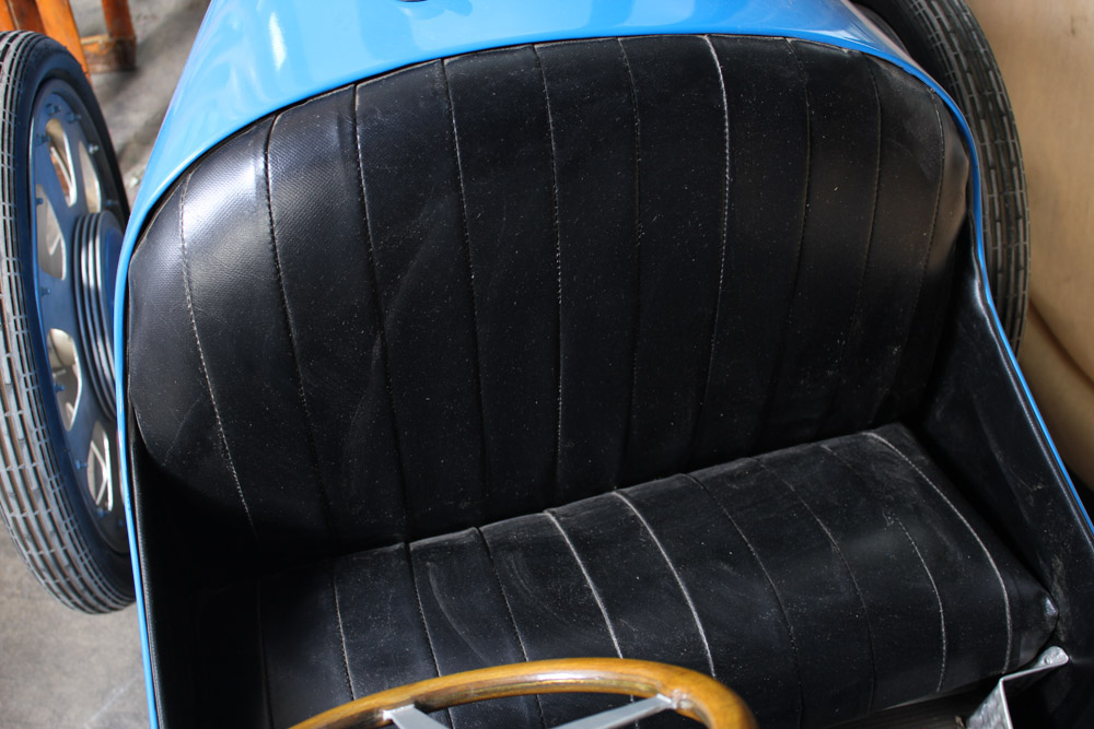 Blue Bugatti T-35 Cyclekart