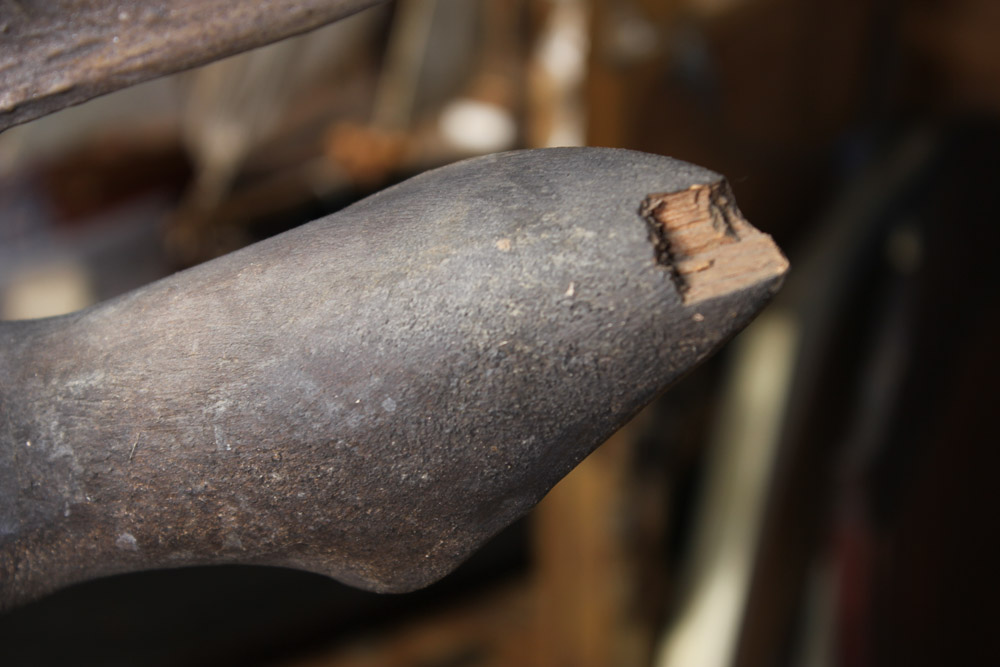 Gustav Dentzel Hand-Carved Reindeer Sculpture