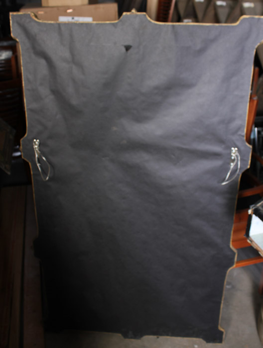 Ornate Gold Tone Wood Framed Mirror