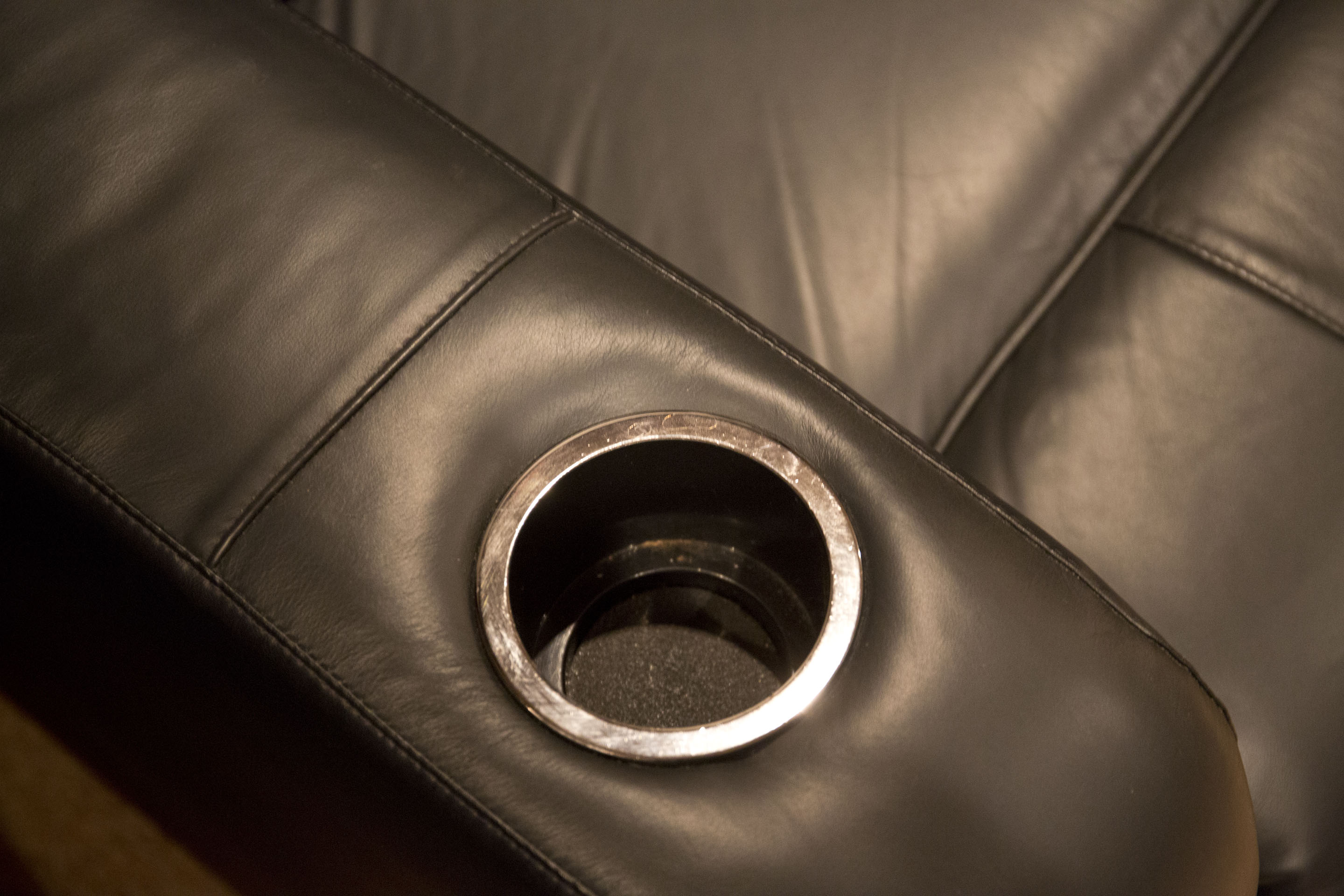 Reclining Leather Movie Theater Seats by Berkline