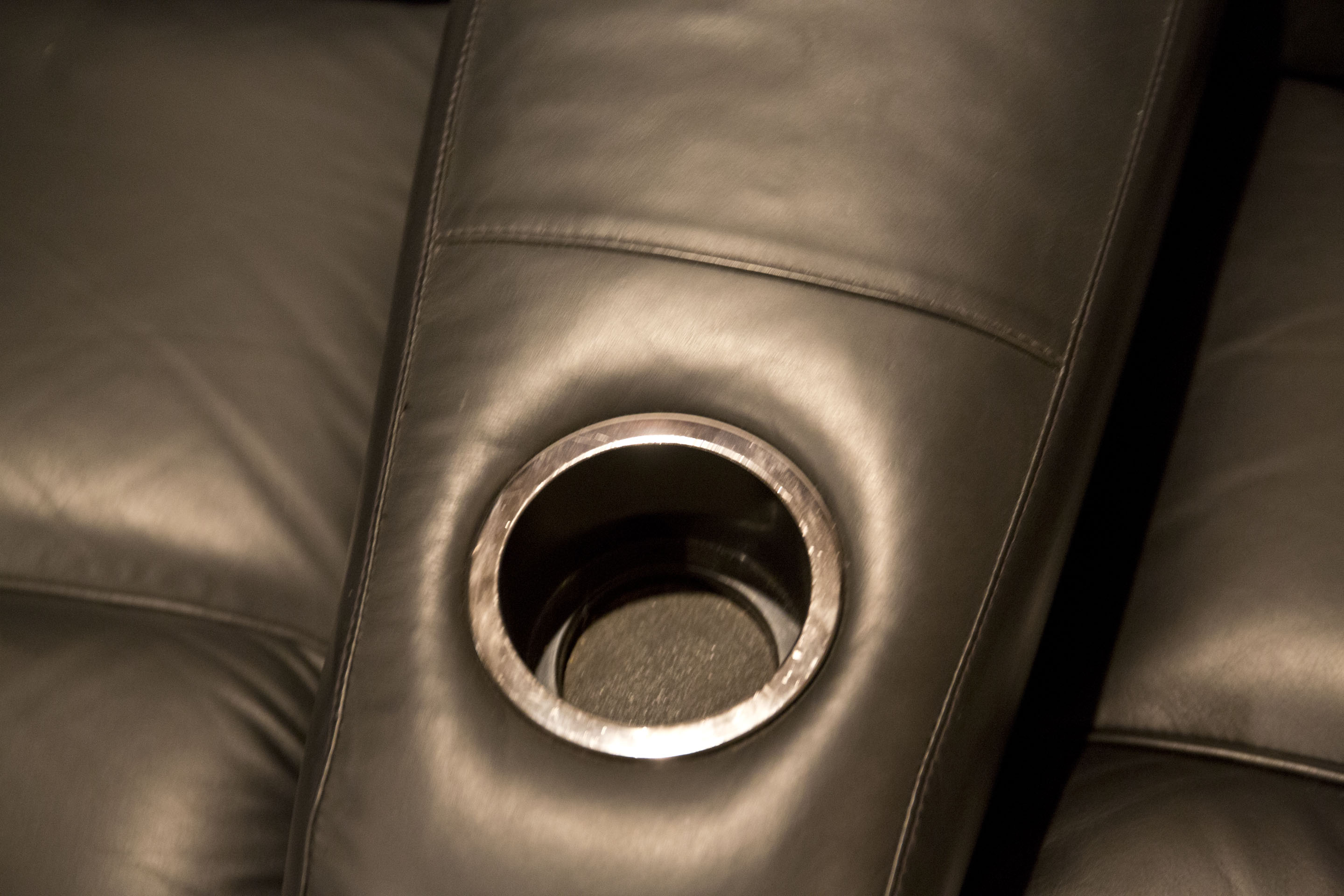 Reclining Leather Movie Theater Seats by Berkline