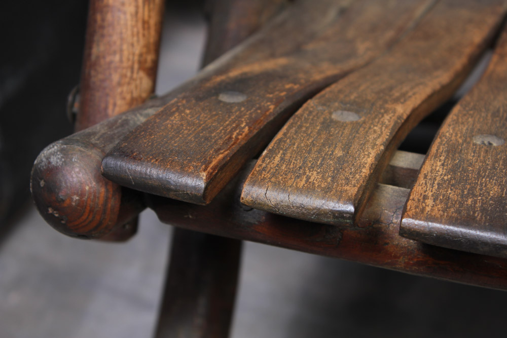 Antique Handmade Folding Chair