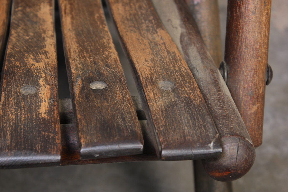 Antique Handmade Folding Chair