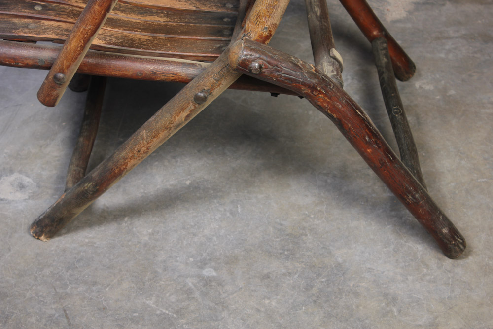 Antique Handmade Folding Chair