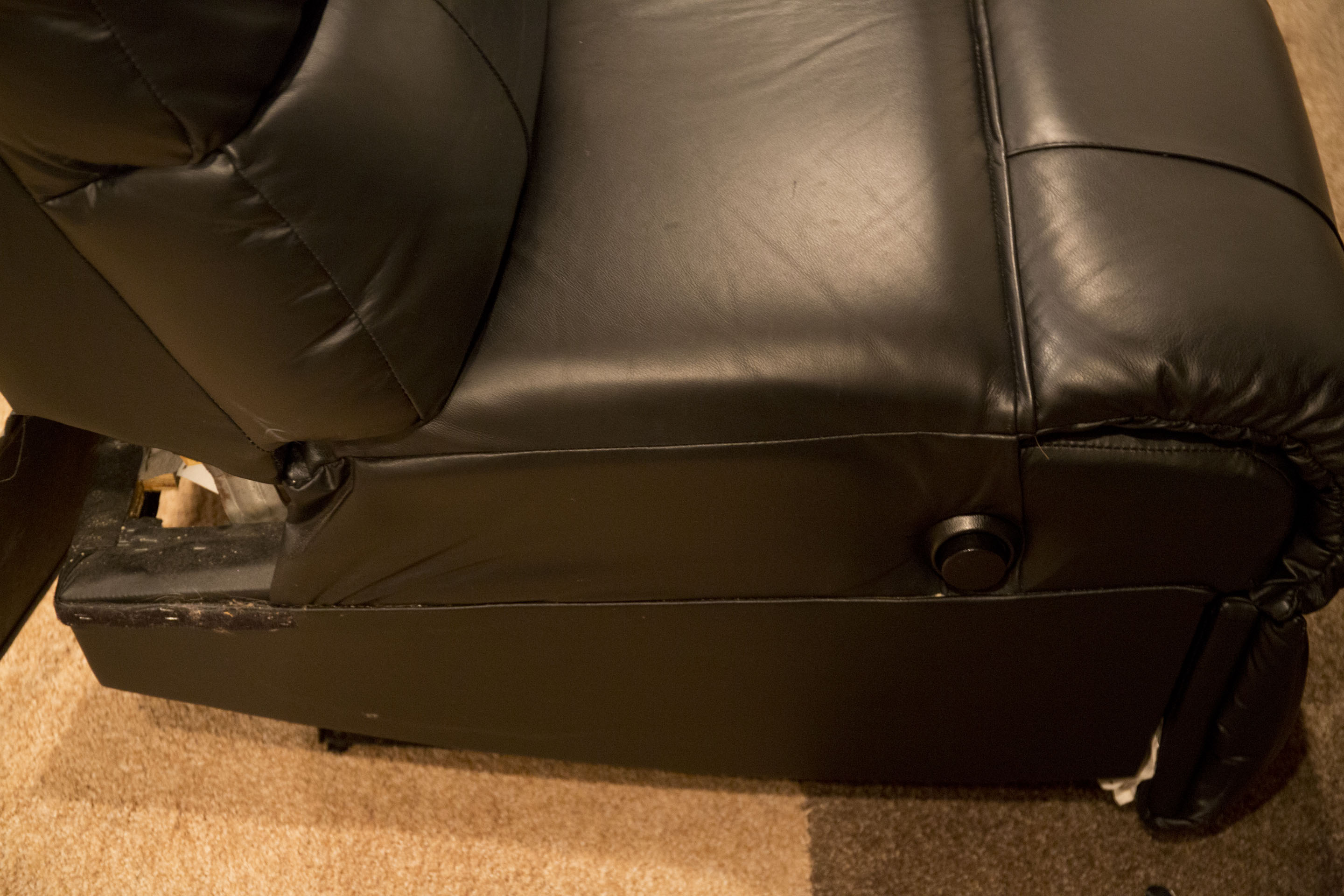 Reclining Leather Movie Theater Seats by Berkline
