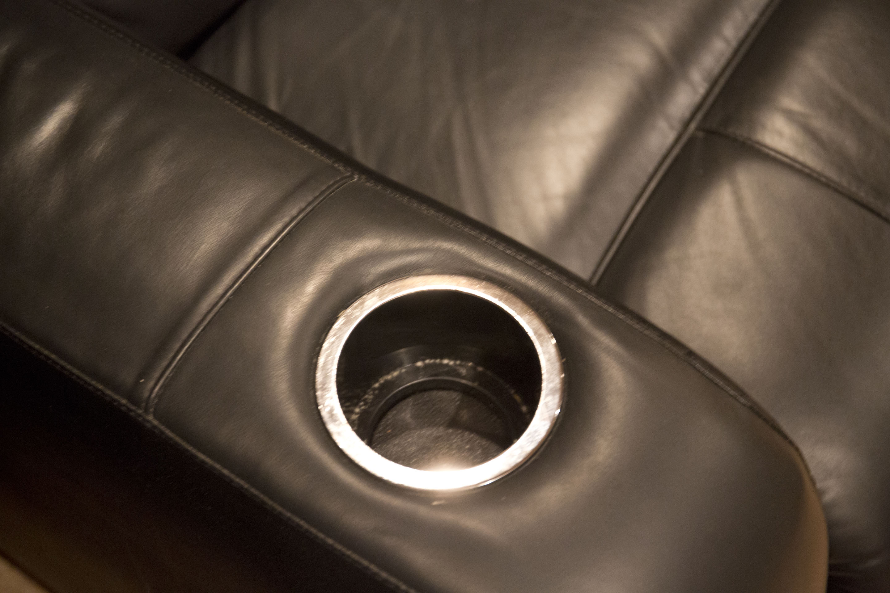 Reclining Leather Movie Theater Seats by Berkline