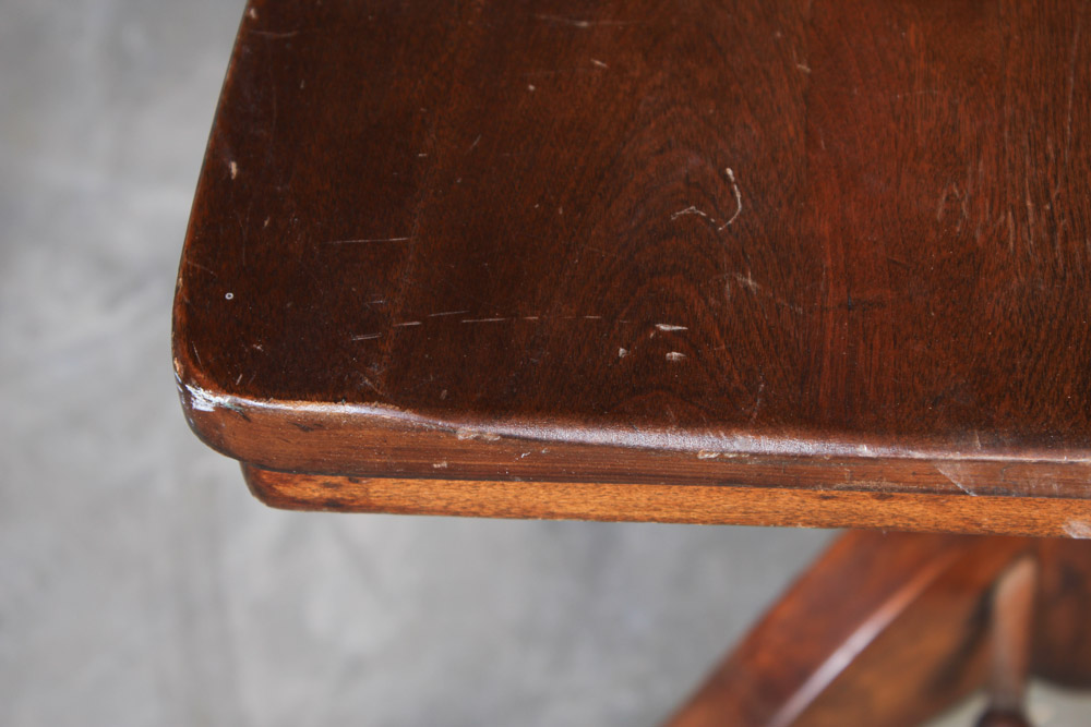 Antique Wooden Desk Chair