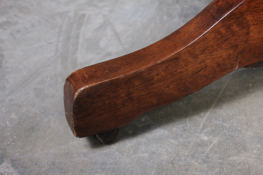 Antique Wooden Desk Chair