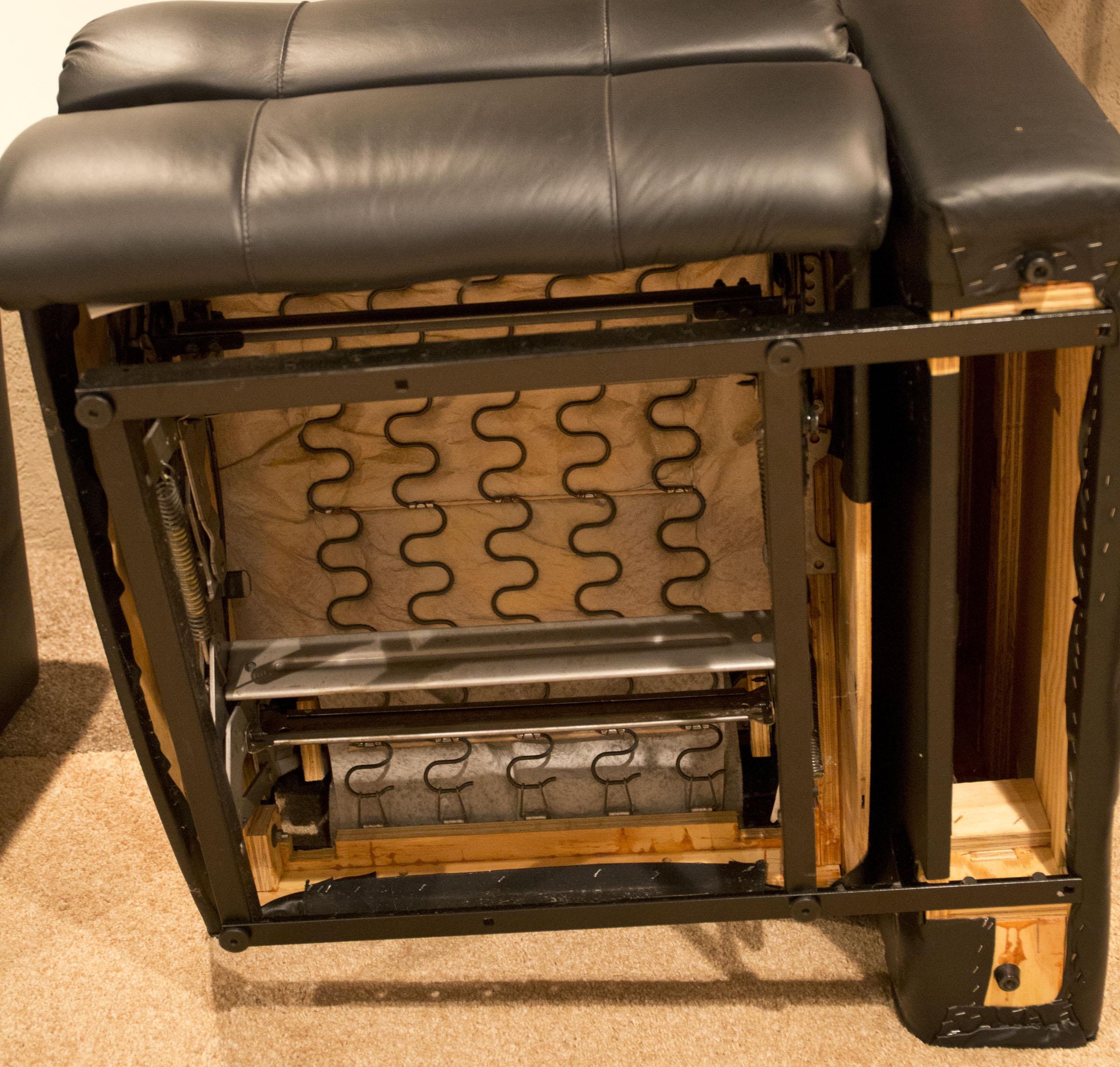 Reclining Leather Movie Theater Seats by Berkline