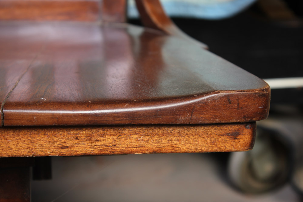 Antique Wooden Desk Chair