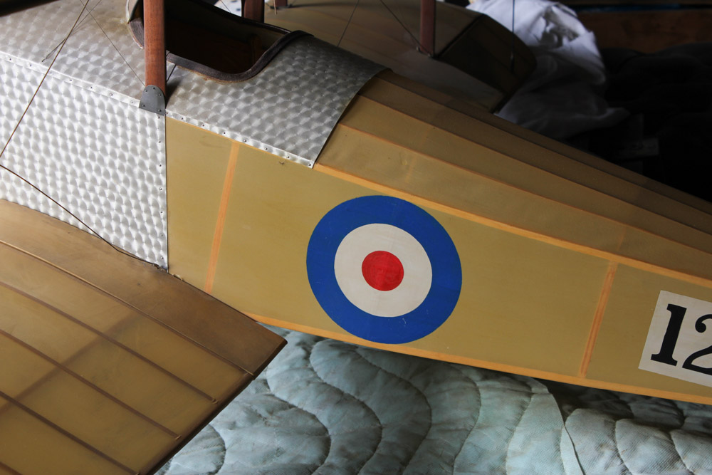 Model of a WWI Era British Sopwith Tabloid (N1205) Plane