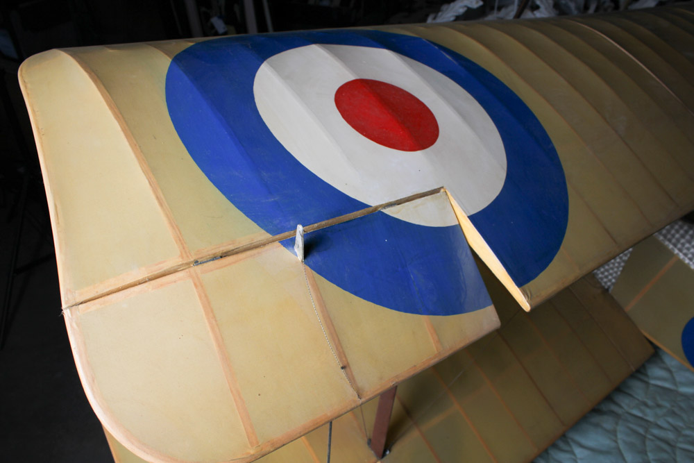 Model of a WWI Era British Sopwith Tabloid (N1205) Plane