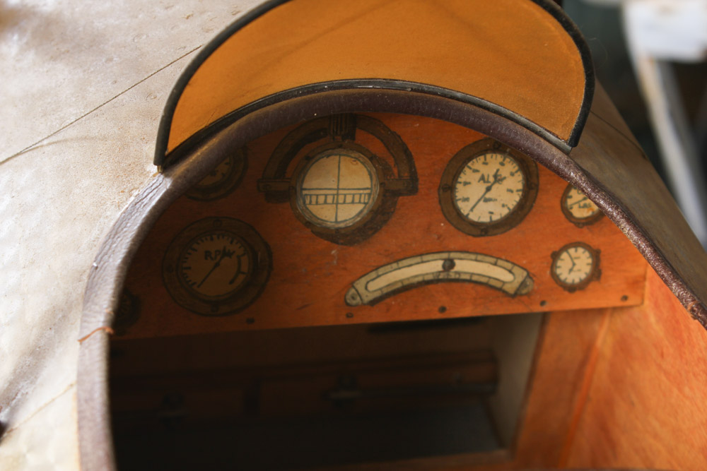 Model of a WWI Era British Sopwith Tabloid (N1205) Plane