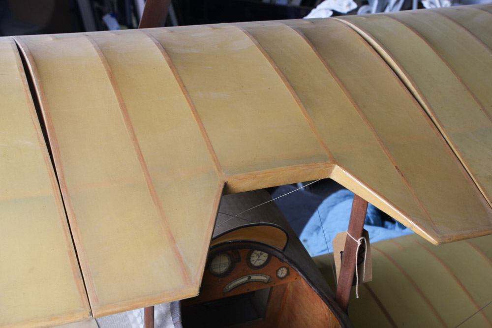 Model of a WWI Era British Sopwith Tabloid (N1205) Plane