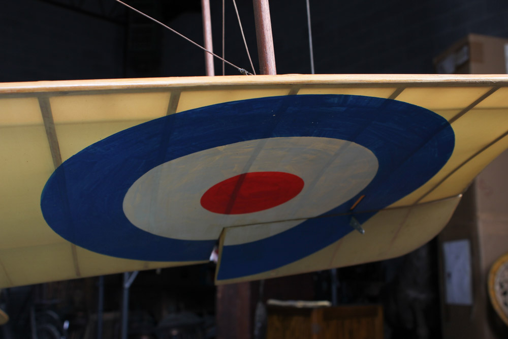 Model of a WWI Era British Sopwith Tabloid (N1205) Plane