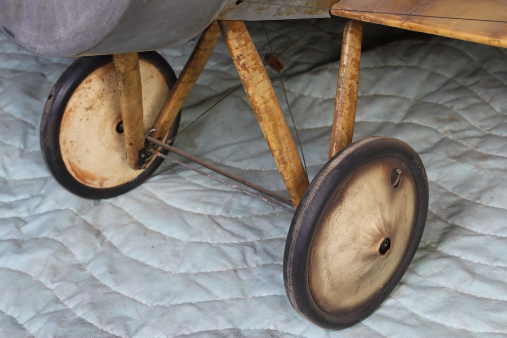 Model of a British Sopwith Tabloid WWI Era Plane