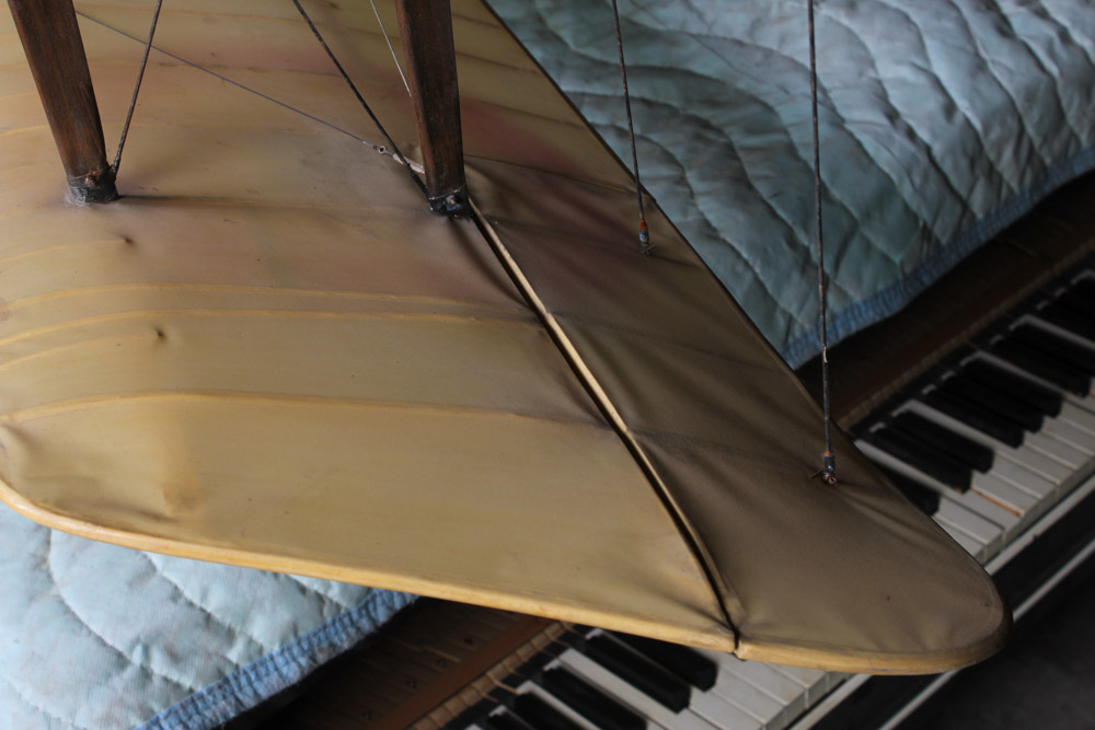 Model of a British Sopwith Tabloid WWI Era Plane