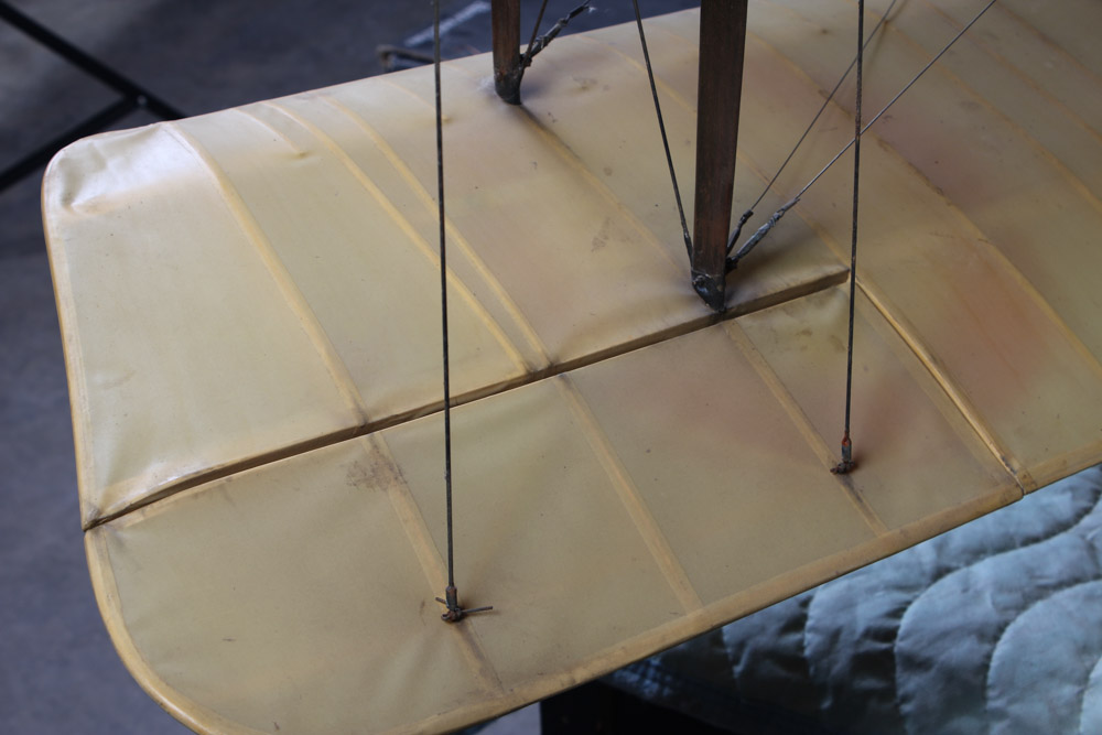 Model of a British Sopwith Tabloid WWI Era Plane
