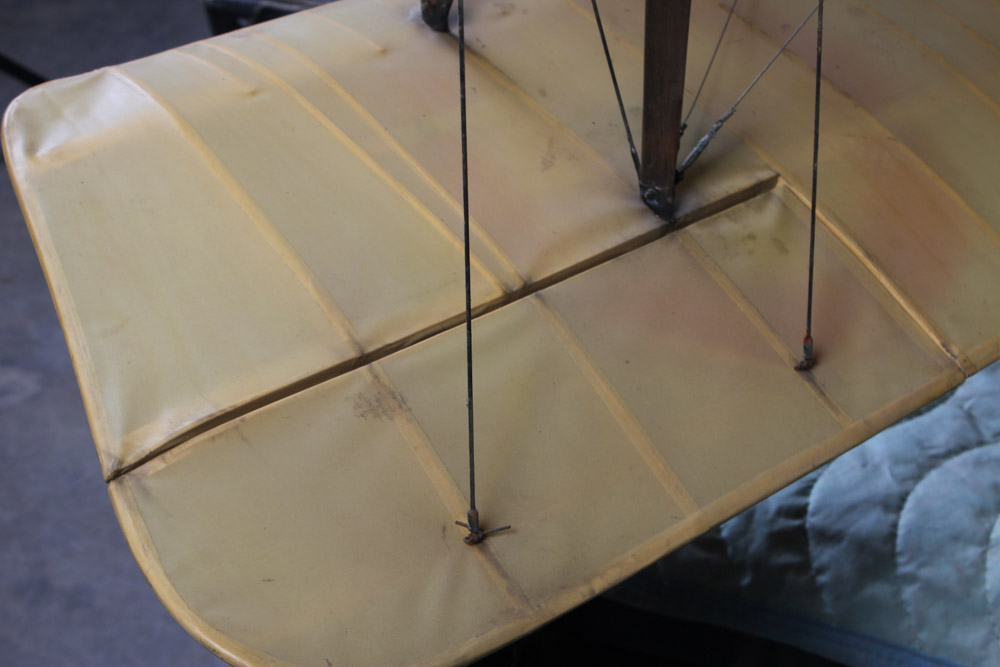 Model of a British Sopwith Tabloid WWI Era Plane