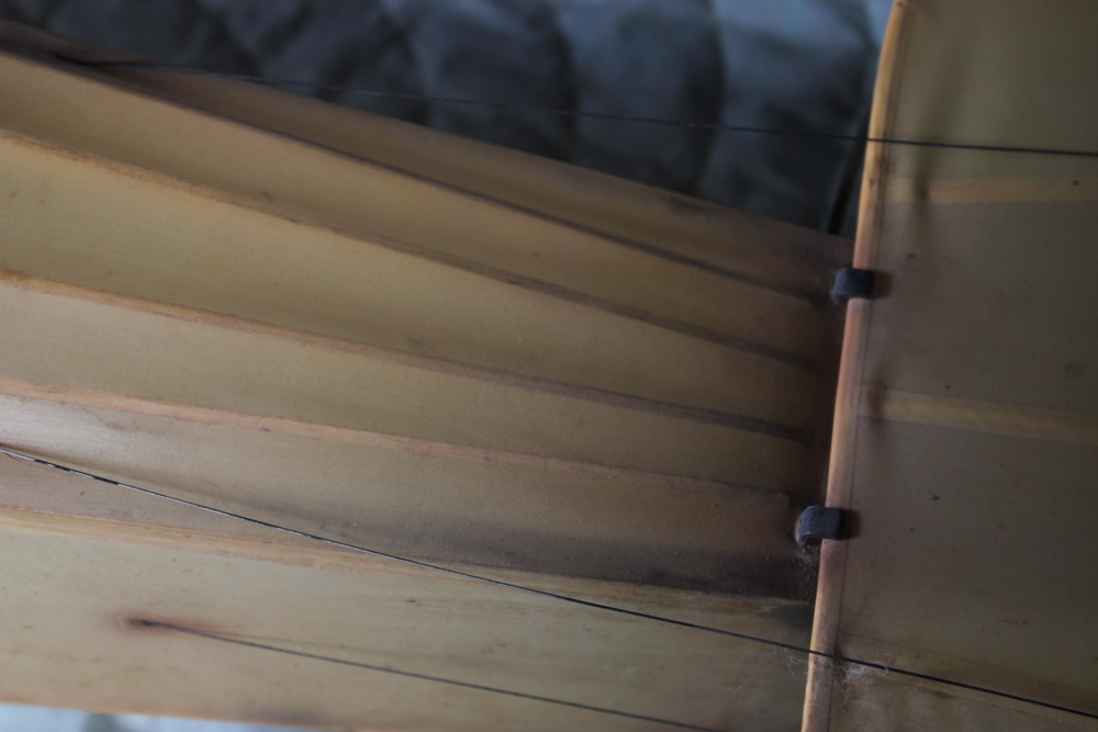 Model of a British Sopwith Tabloid WWI Era Plane