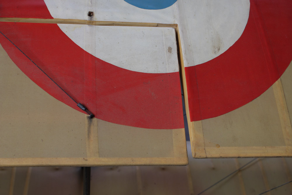 Model of a British Sopwith Tabloid WWI Era Plane