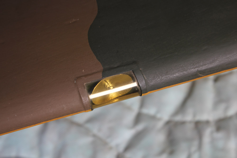 Model of a British Harvard (AT-6) WWII Era Plane