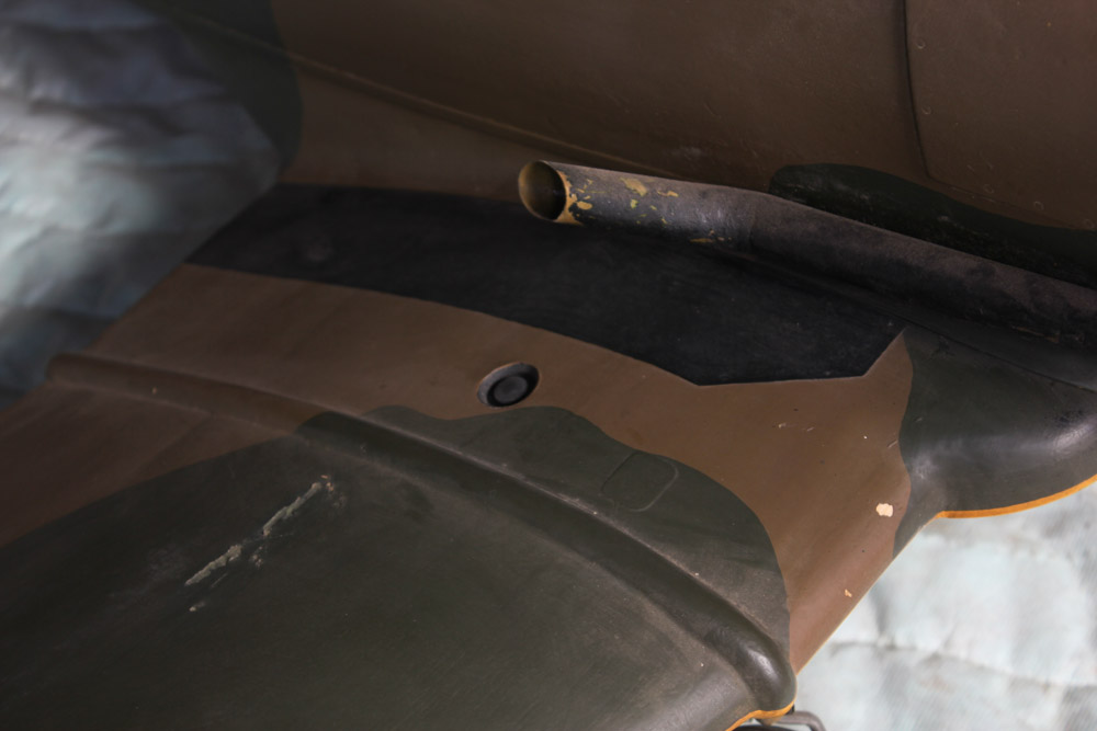 Model of a British Harvard (AT-6) WWII Era Plane