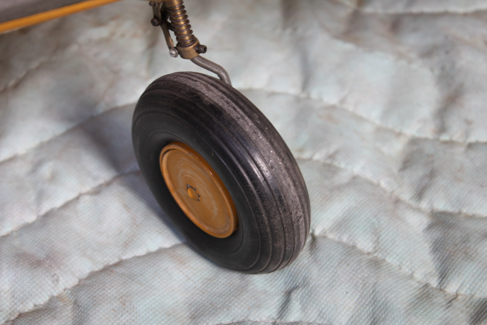 Model of a British Harvard (AT-6) WWII Era Plane