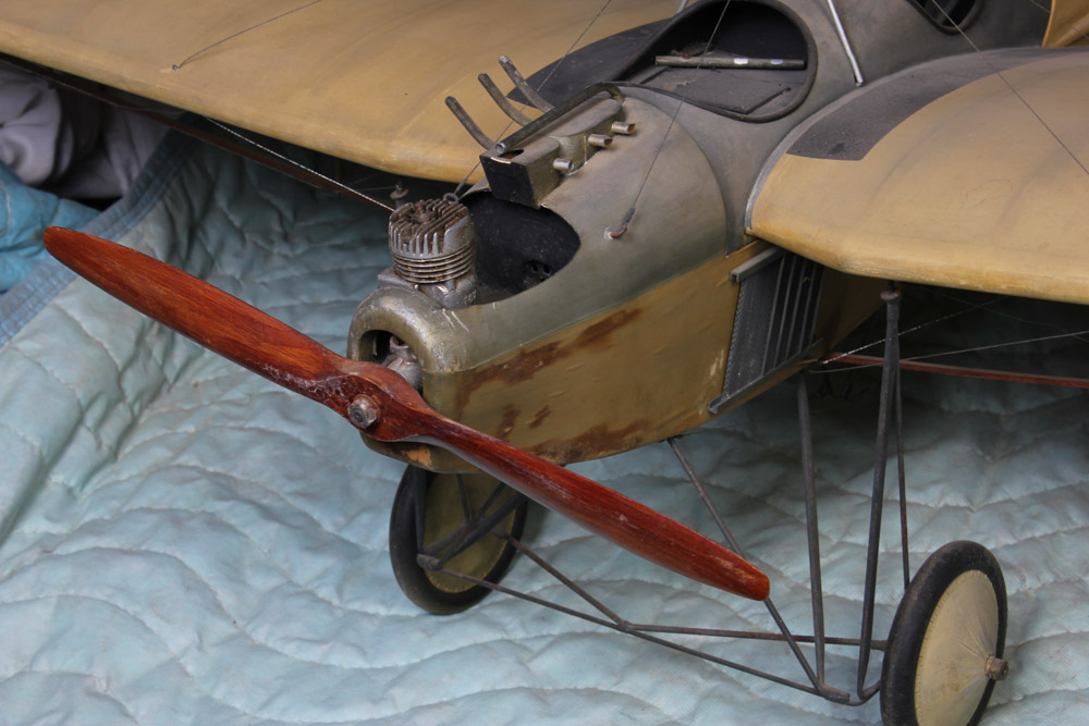 Model of a WWI Era German Etrich Taube Monoplane