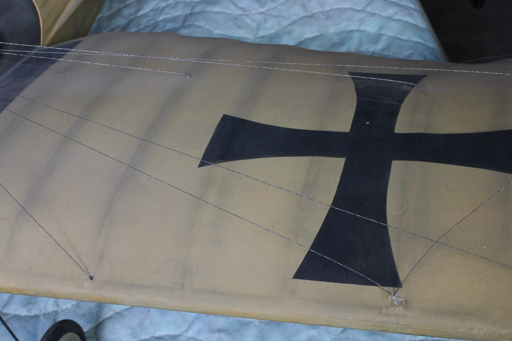 Model of a WWI Era German Etrich Taube Monoplane