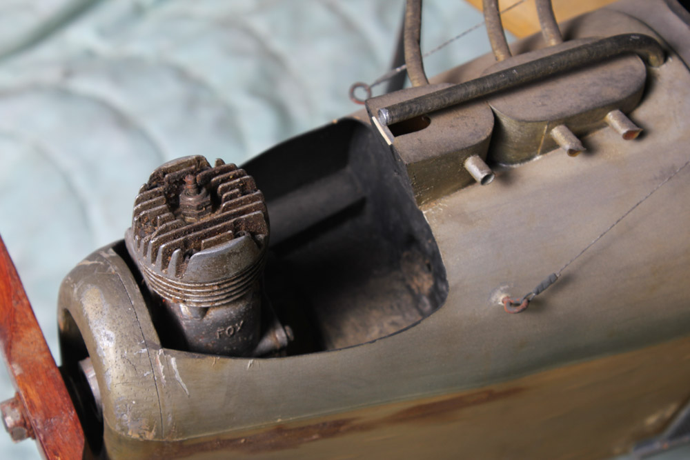 Model of a WWI Era German Etrich Taube Monoplane