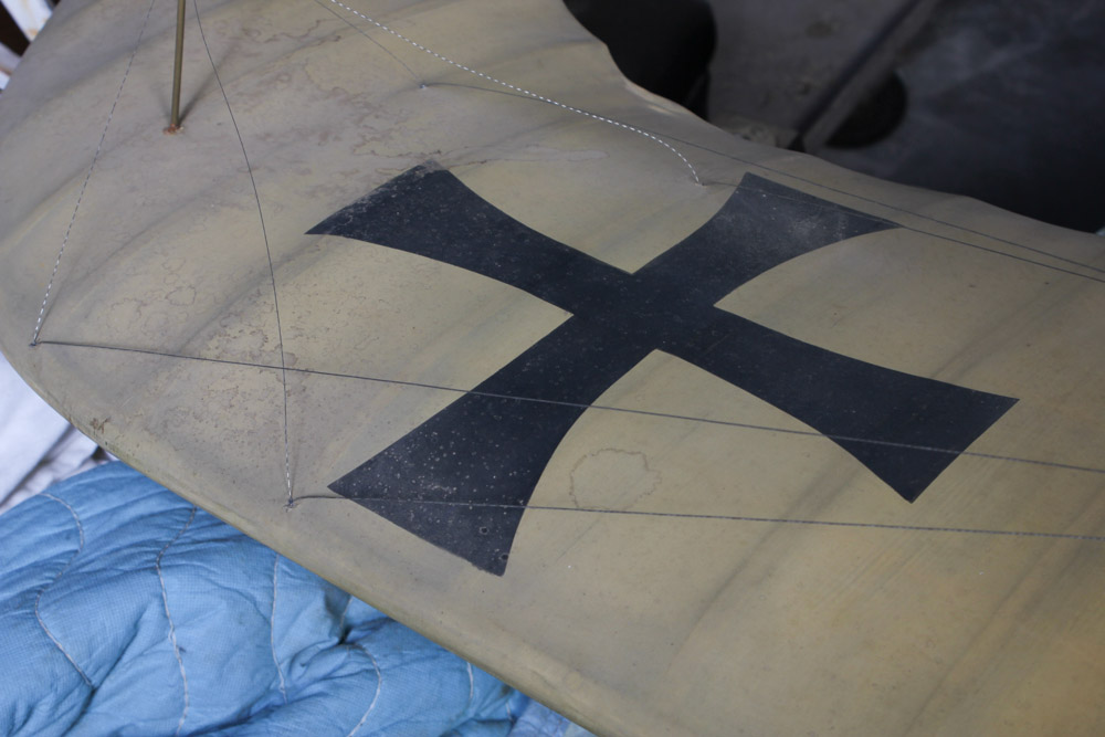 Model of a WWI Era German Etrich Taube Monoplane