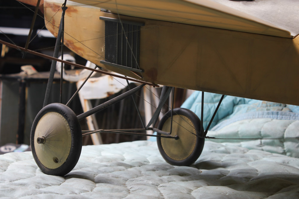 Model of a WWI Era German Etrich Taube Monoplane