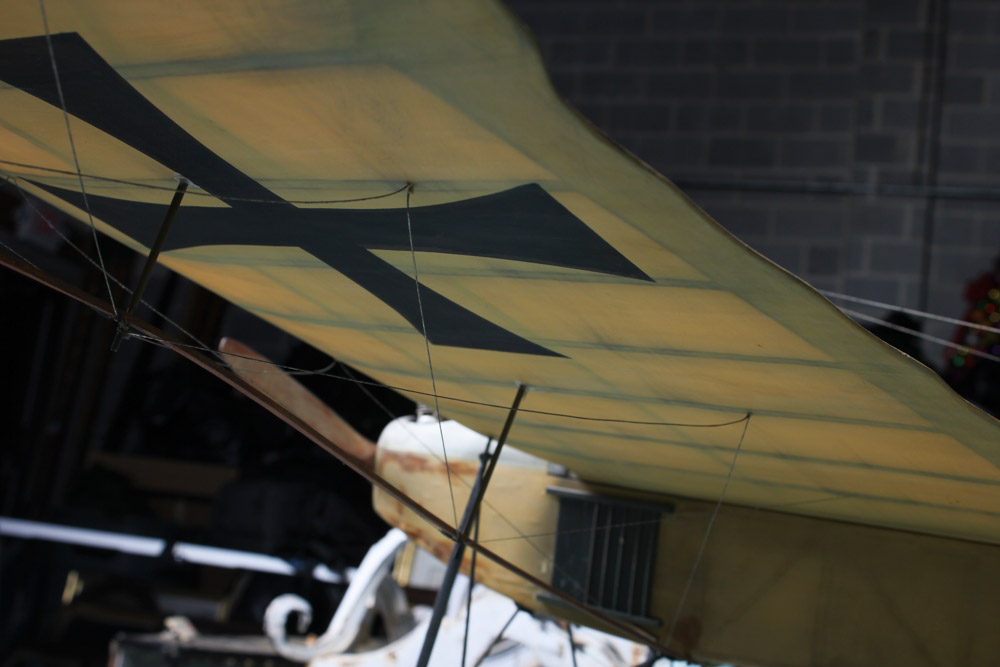 Model of a WWI Era German Etrich Taube Monoplane