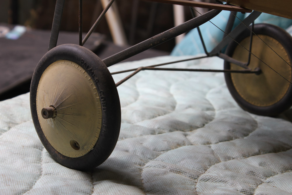 Model of a WWI Era German Etrich Taube Monoplane
