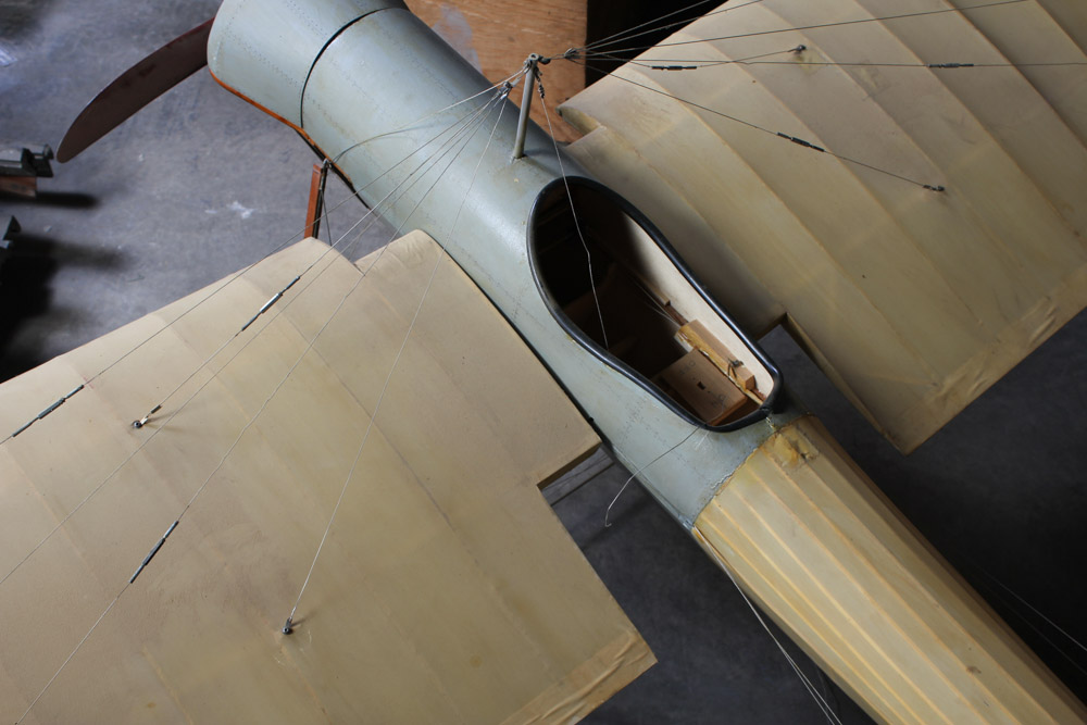 Model of a WWI Era Blackburn Monoplane