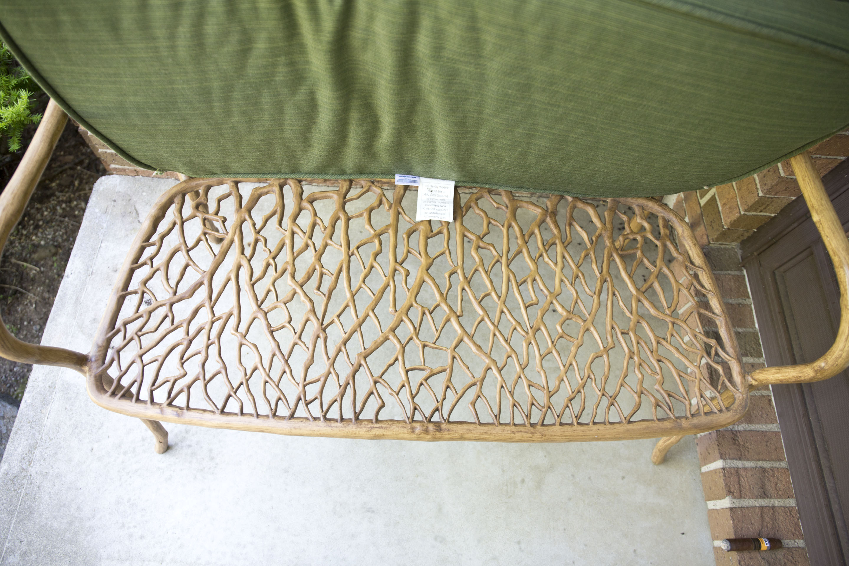 Branch Motif Outdoor Bench