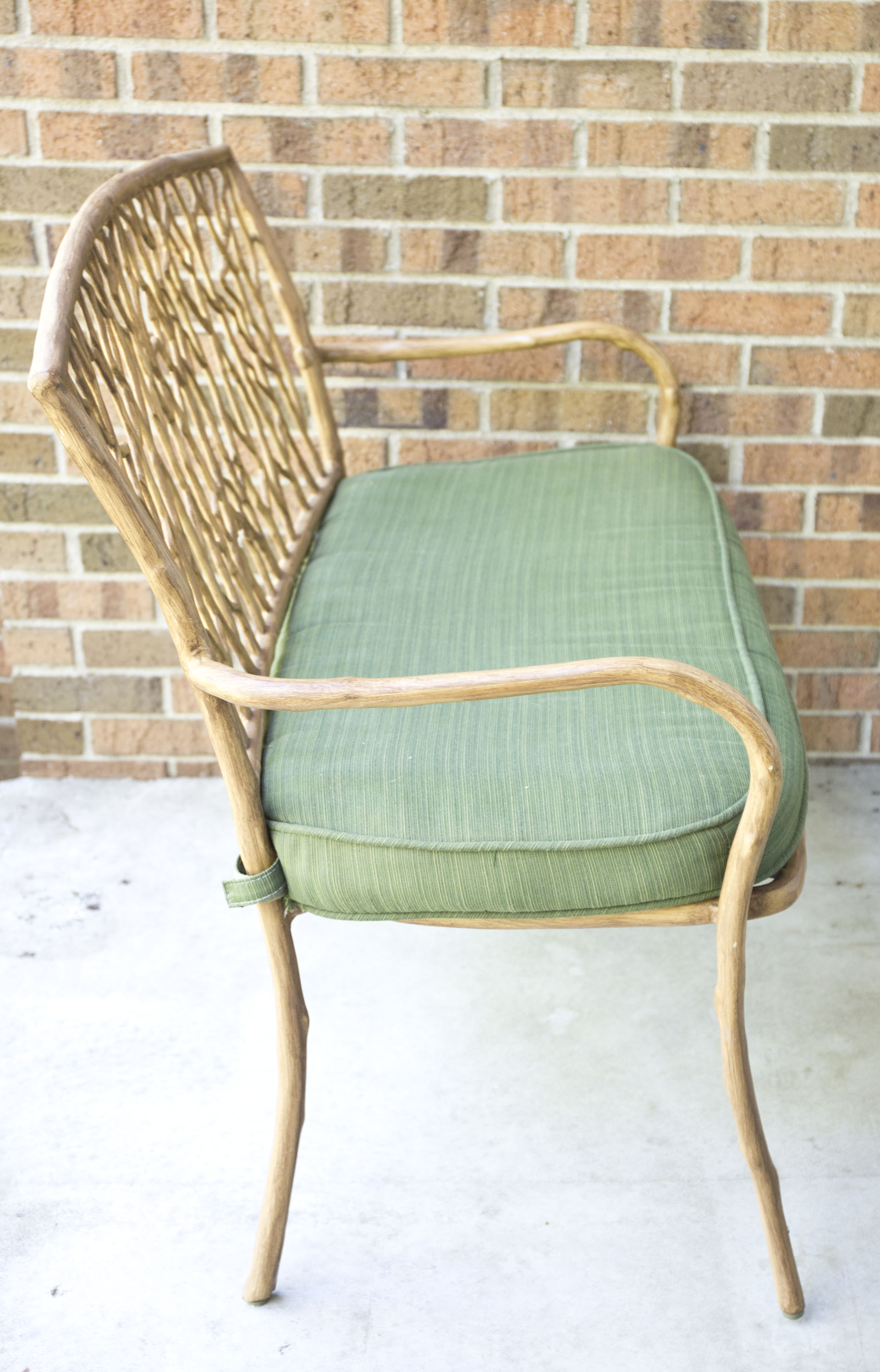 Branch Motif Outdoor Bench