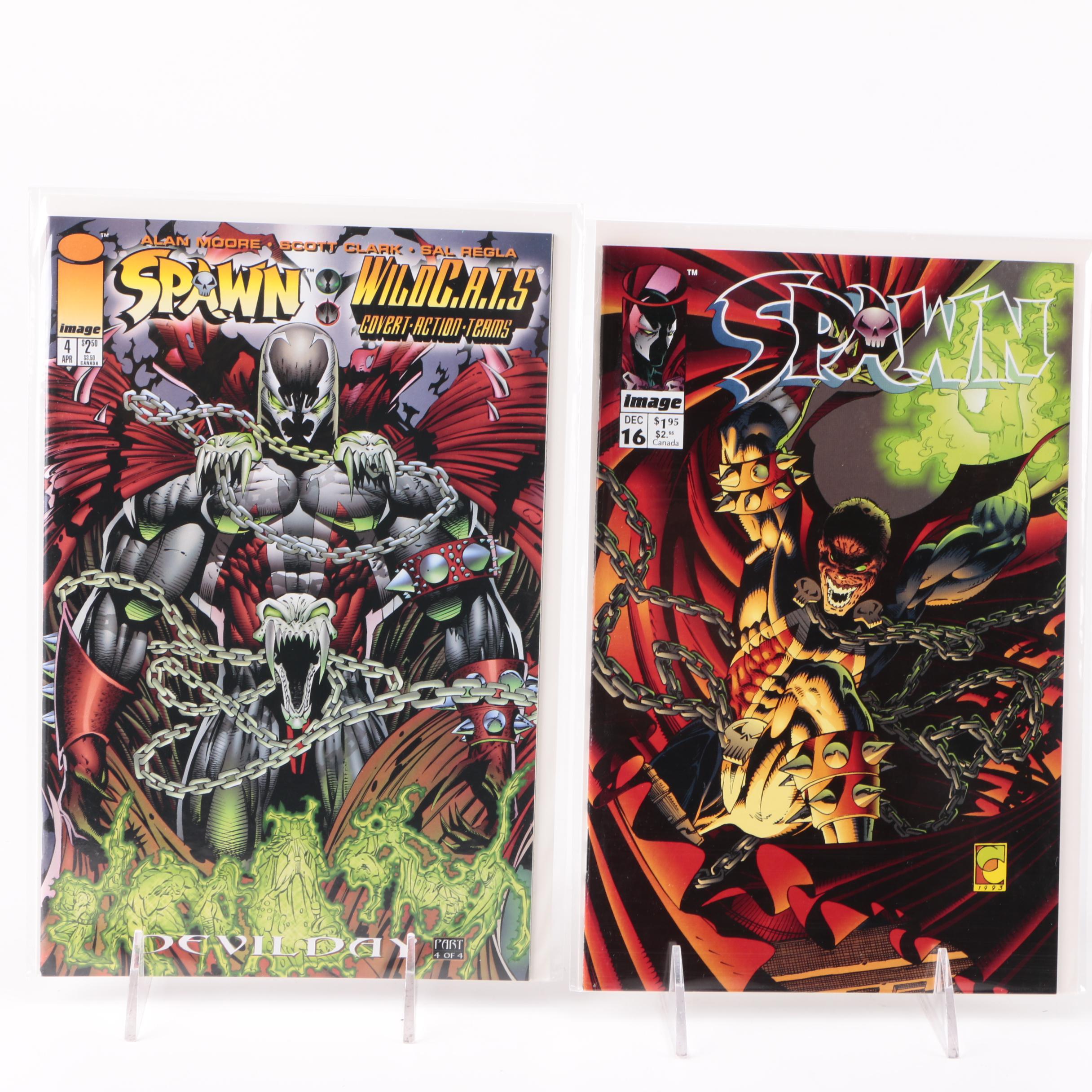 Assorted "Spawn" Related Comics